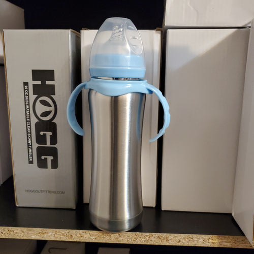 8 oz Blue Baby Bottle